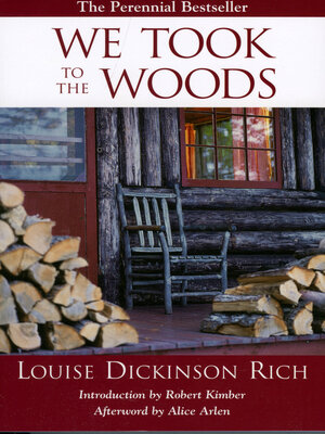 cover image of We Took to the Woods